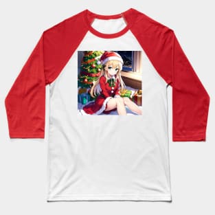 Christmas Anime Baseball T-Shirt